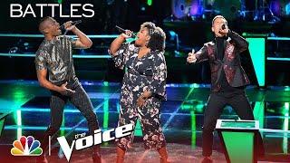 The Voice 2018 Battle - Kymberli Joye vs. OneUp: "Mercy"