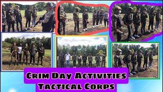 Crim Day Tactical Corps Activity | BS Criminology Department‍️
