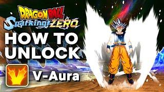 How To Unlock V Aura DLC Pack! - DRAGON BALL: Sparking! ZERO