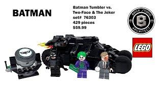 LEGO - Batman Tumbler vs. Two-Face & The Joker #76303 #lego #Batman