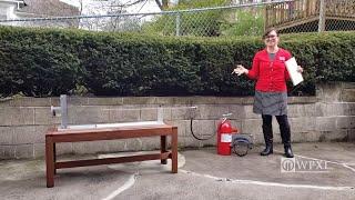 Carnegie Science Center Experiment: Tornado Cannon Demonstration