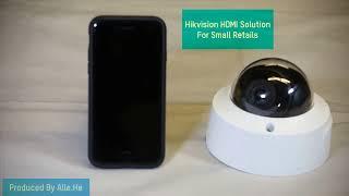 Hikvision IP Camera with HDMI out 2MP DS-2CD2125G0-IMS & 8MP DS-2CD2185G0-IMS