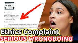 AOC Accused of CRIMINAL WRONGDOING in New Ethics Complaint! #aoc #newyork