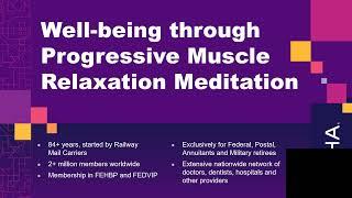 Well being through Progressive Muscular Relaxation Meditation 6 minute demo 1