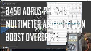 B450 AORUS Pro Wifi VCore Multimeter Readings + PBO