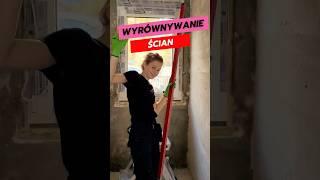 Tynkowanie ubytków w ścianach️ #remont #diy #budowanie #tutorial #zróbtosam #work #girlpower