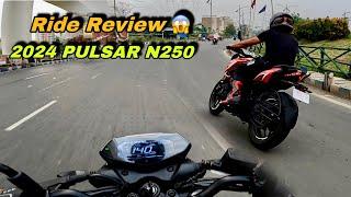 2024 PULSAR N250 Street Race ️| ToP Speed Test of N250 | Ride Review 