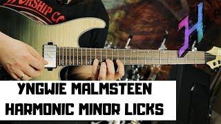 Top 5 Yngwie Malmsteen Harmonic Minor Licks