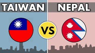 Taiwan VS Nepal | Country Comparison 2022 | Taiwan VS Nepal 2022-2023 Comparison