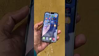 iPhone 13 ios18 water test  #shorts #shortvideo #mobilephone #tech #watertest #trending