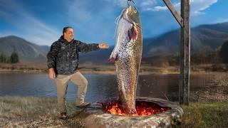 This Is How You Cook A GIGANTIC Fish To Perfection