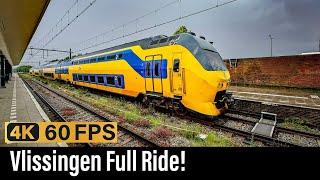 Train Cab Ride NL / Full Intercity Ride Vlissingen / Amsterdam - Vlissingen / VIRM IC / May 2024