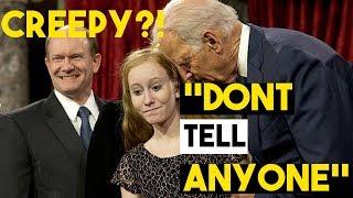 Creepy Uncle Joe Can't Control Himself