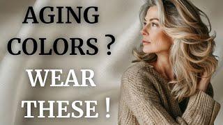 Best & Worst Colors to Wear After 50 – Look Younger Instantly!