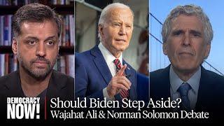 Should Biden Step Aside? Wajahat Ali & Norman Solomon Debate Democratic Options for 2024 Race