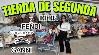 AQUÍ SE FUE MI SUELDO  FENDI, DIOR, LONGCHAMP, GANNI y MÁS TESOROS en TIENDA DE SEGUNDA MANO 