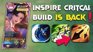 WTF! FINALLY MASHA INSPIRE FULL CRITICAL DAMAGE BUILD IS BACK! 