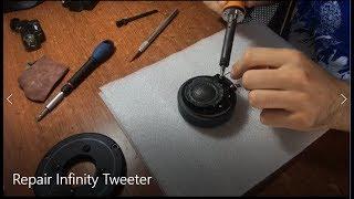 Riparazione tweeter Infinity SM-112 | Easy Tutorial