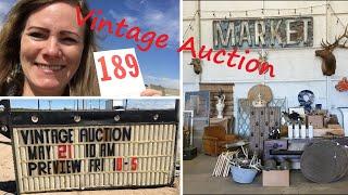 My First Auction ~ All Antique & Vintage Auction ~ How Did I Do??