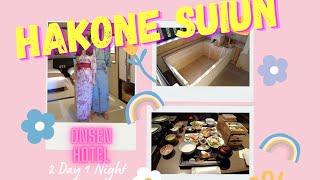 [ Onsen Hotel] Hakone Suiun | Ryokan Stay with Private Open-Air Bath | Hot Spring Japan | Kaiseki