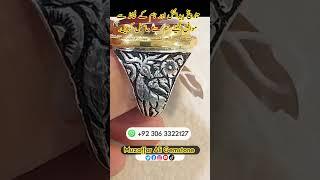 natural yaqoot stone ring #shorts #short #shortvideo #youtubeshorts #yaqootstone