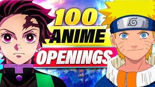 100 Legendary Anime Openings