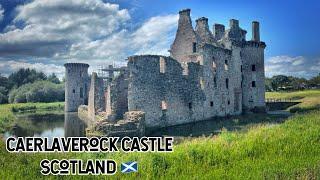 Caerlaverock Castle tour, Scotland 󠁧󠁢󠁳󠁣󠁴󠁿 #scotland #visitscotland #scotlandtravel #castle