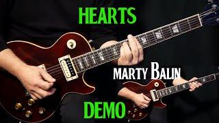 how to play "Hearts" on guitar by Marty Balin | guitar lesson tutorial DEMO