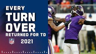 Every Turnover Returned for a Touchdown of the 2021 Regular Season