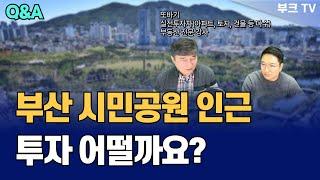 부산 시민공원 인근 부동산 투자 어떨까요? (또바기x고대장)