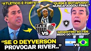 TV ARGENTINA EM CHOQUE COM O ATLÉTICO MG E SUBESTIMANDO BOTAFOGO