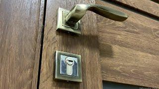 How to install a door lock. DIY easy and fast. SOFIA