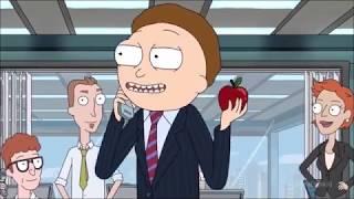 (Rick and Morty) Morty's wolf of wall street scene.