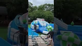 Above ground PVC frame swimming pool