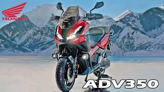 New Honda ADV350   colours & specs, riding - 330 ccm scooter