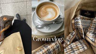 【Vlog】HAUL. Daily Osaka vlog . Shopping Winter Clothes. Cafe .Fun Dinner with Friends