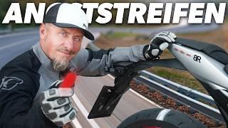 MOTORRAD ANGSTSTREIFEN LEBENSGEFÄHRLICH!?