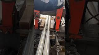 Cutting Seamless Steel Rolls. #futianroller #cutting #steelroller #rollermanufacturer