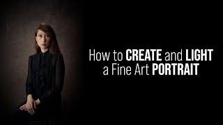 Improve your Photography LIGHTING Skills  How to Create and Light a Fine Art PORTRAIT