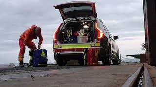 The rapid response cars at GNAAS