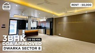 3 BHK Flat for rent in Delhi with LIFT and Car Parking | Flat for rent in Delhi | BRS SHOW R528