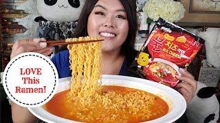 Paldo Spicy (Bul) Cheese Ramyum Mukbang + Review