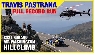 Travis Pastrana's Full Record Run at 2021 Mt. Washington Hillclimb