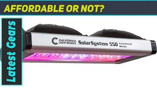 California Lightworks Solar System 550 LED Grow Light Fixture - The Ultimate in Grow Room