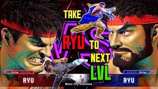 SF6 ~ Ryu PLUS HADOKEN SETUPS & High / Low MIXUPS -Take RYU to Next LVL [ Ryu SETUPS ] Ryu Guide