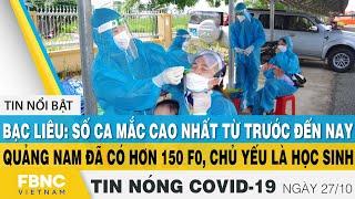 The hottest Covid-19 news on the afternoon of October 27 Latest Corona epidemic today FBNC