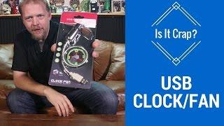 USB Fan Clock - Buyer Beware! - Is it crap?