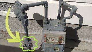 gas meter valve | how to turn on/off