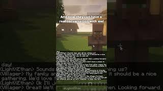 AI in Minecraft #shorts #minecraftshorts #minecraft