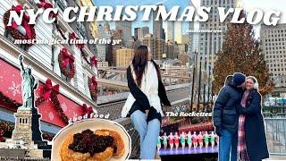 The perfect NYC CHRISTMAS WEEKEND | the Rockettes, ice skating, exploring nyc, good food + more